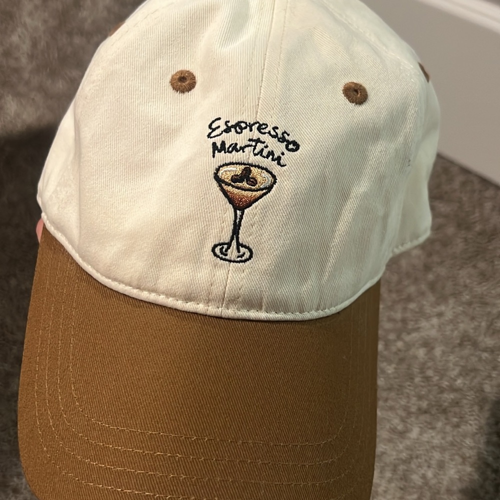 Espresso Martini Embroidered Cap